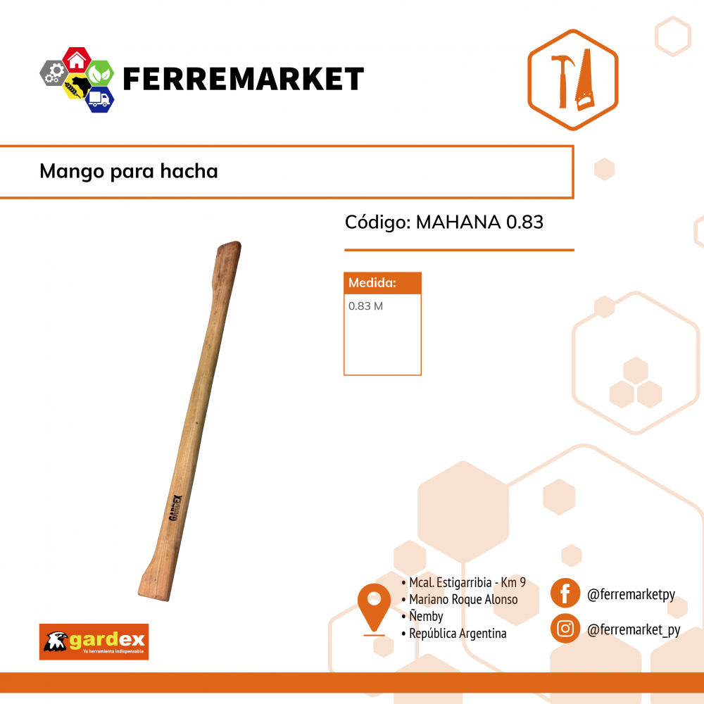 MANGO PARA HACHA 36 LION TOOLS 4375 – Ferreonline